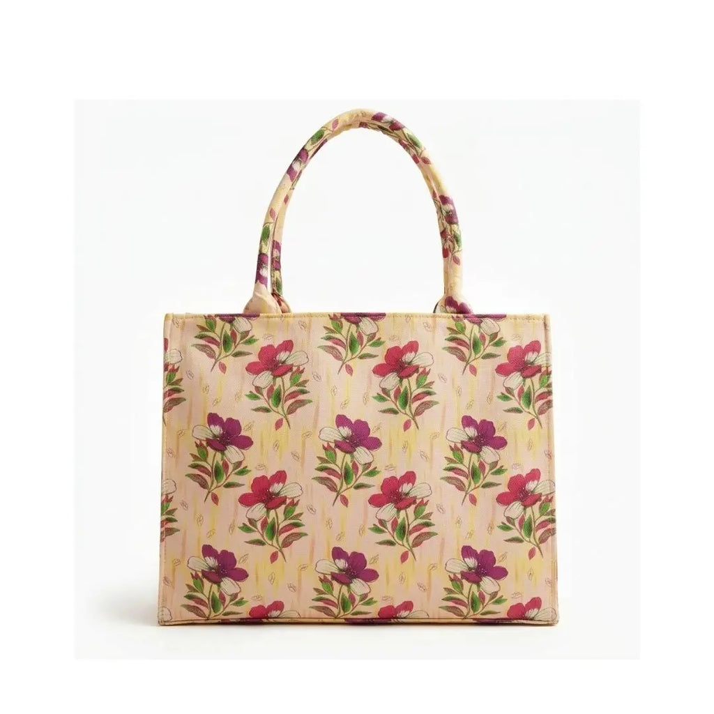 Floria Printed Shopper Tote