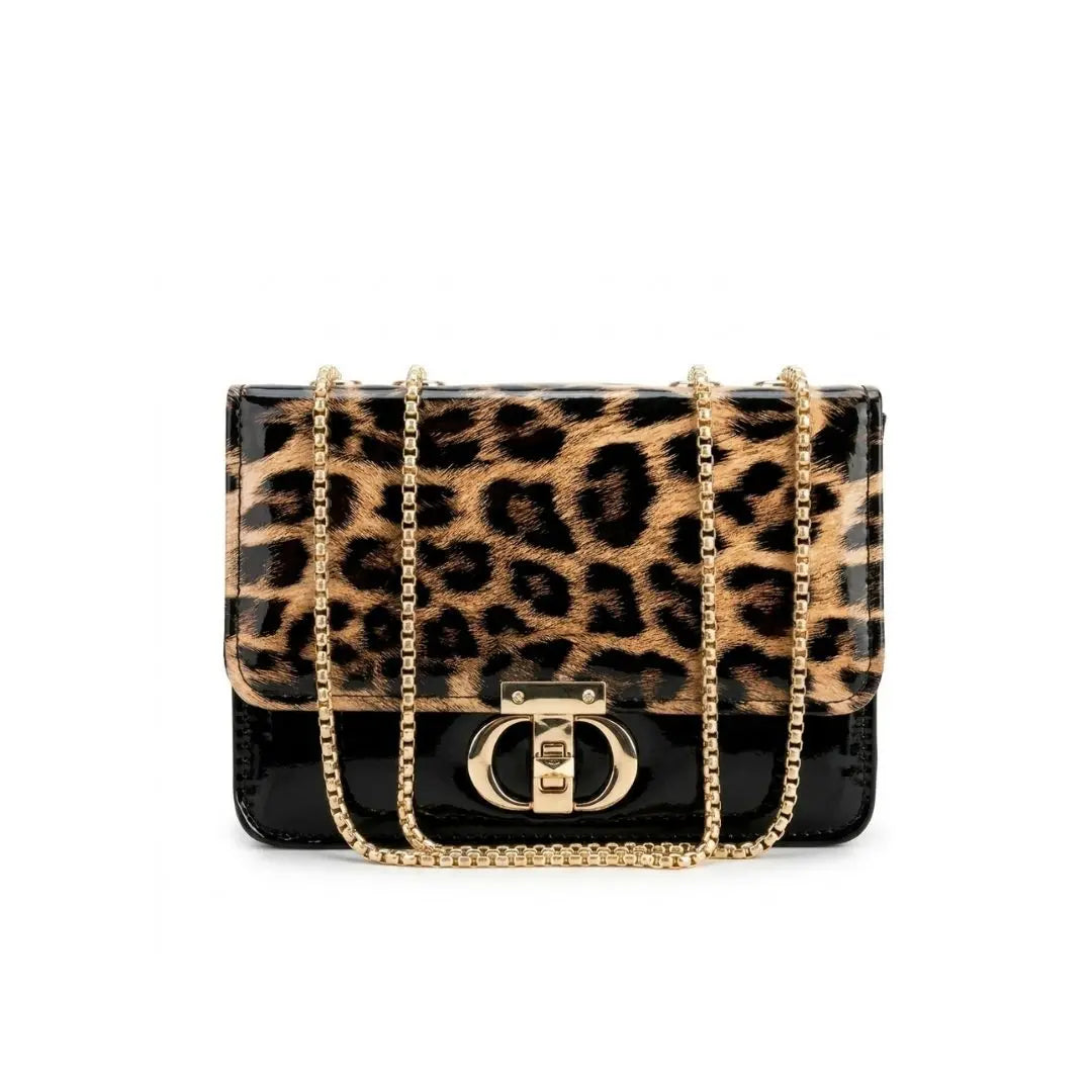 Velora Luxe Chain Flap Shoulder Bag