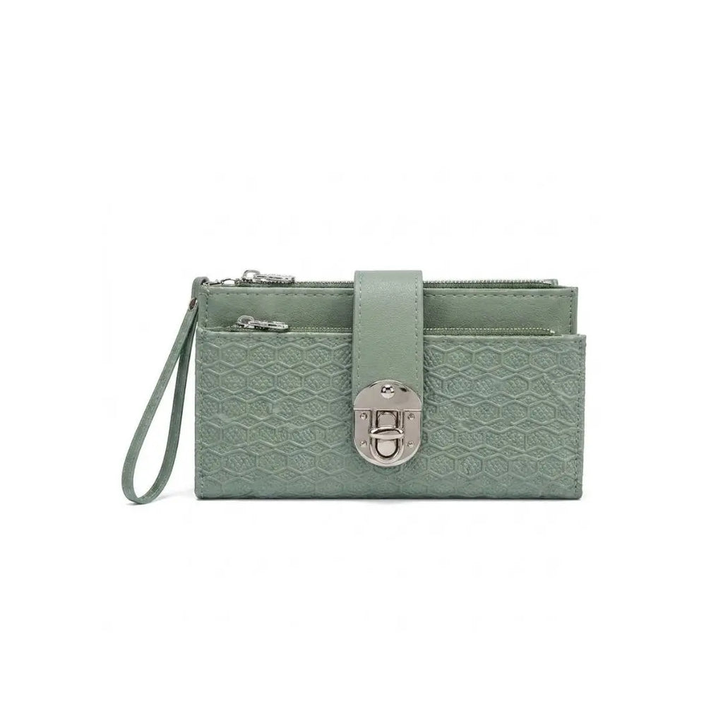 Lunara Luxe Multi-Zip Wristlet Clutch