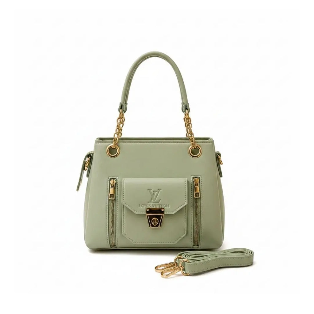 Luxe Verena Structured Satchel Bag