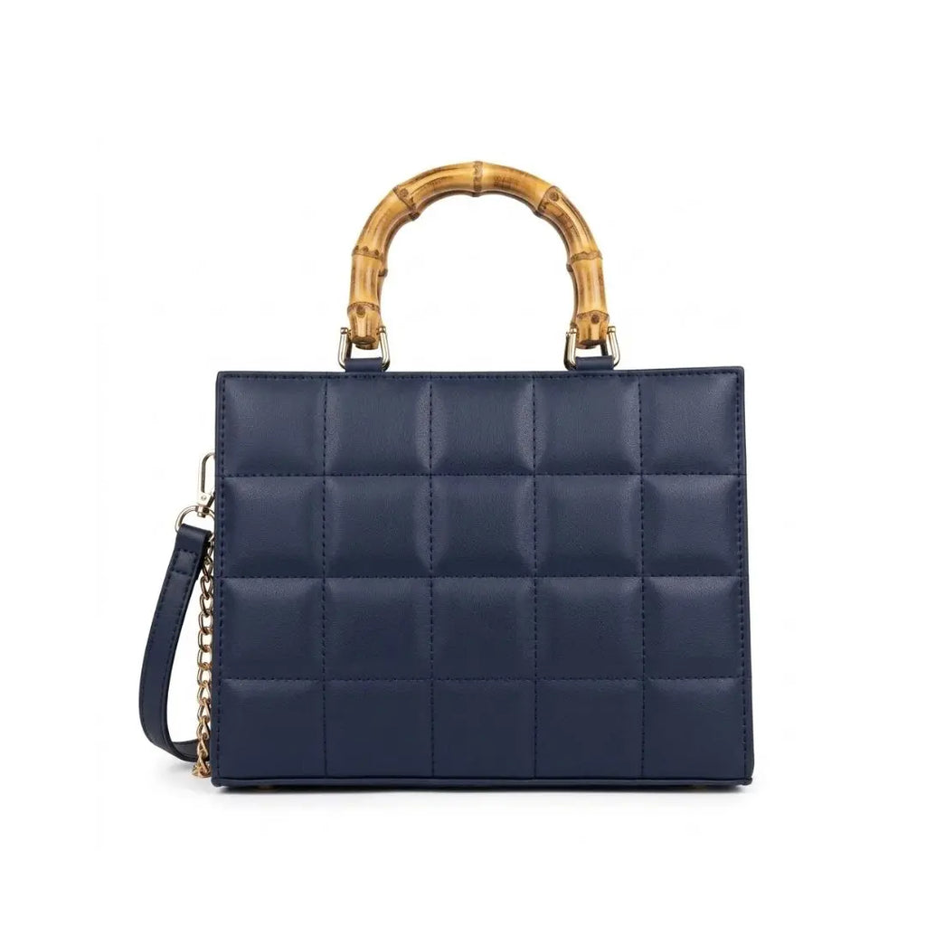 Cavelle Quilted Square Satchel