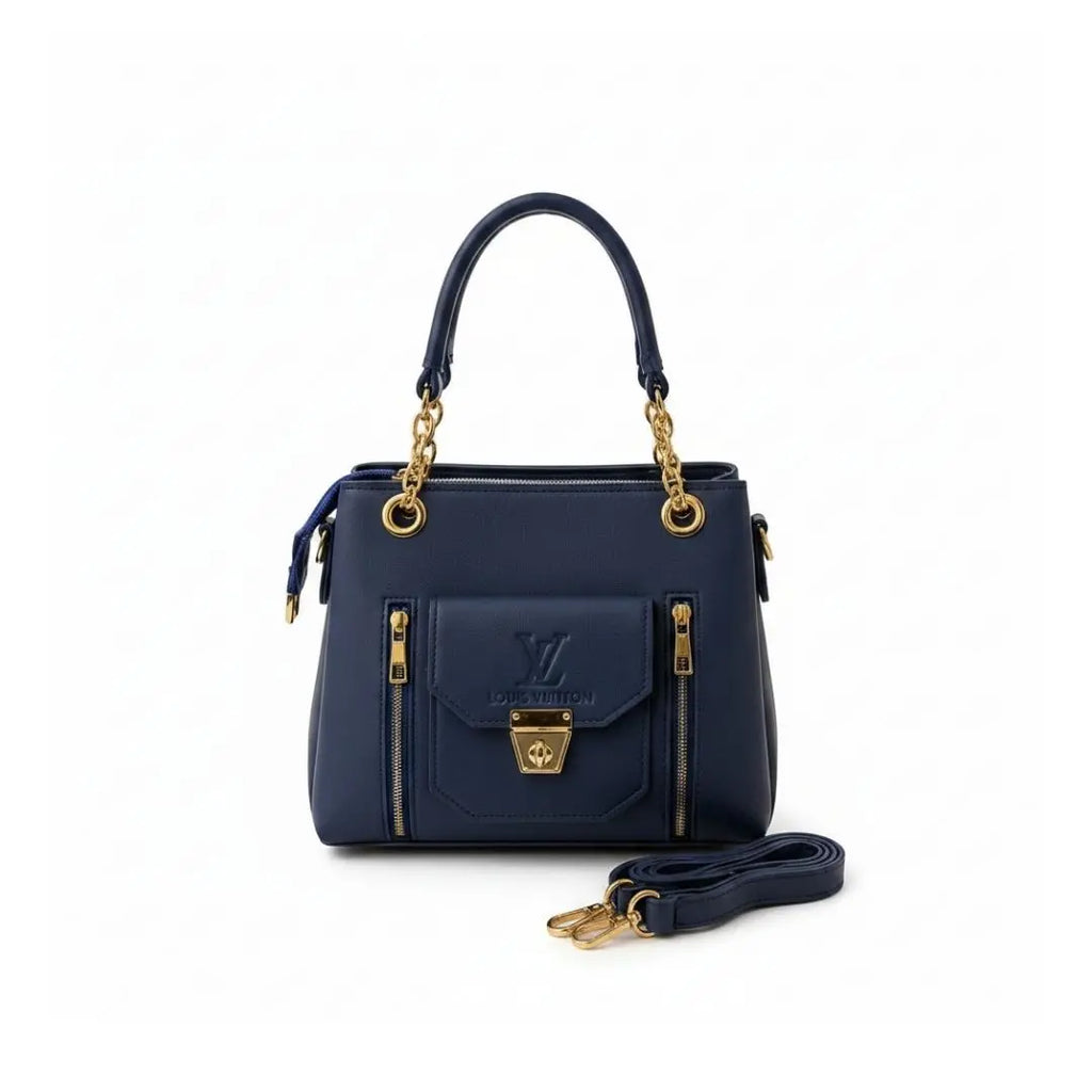 Luxe Verena Structured Satchel Bag