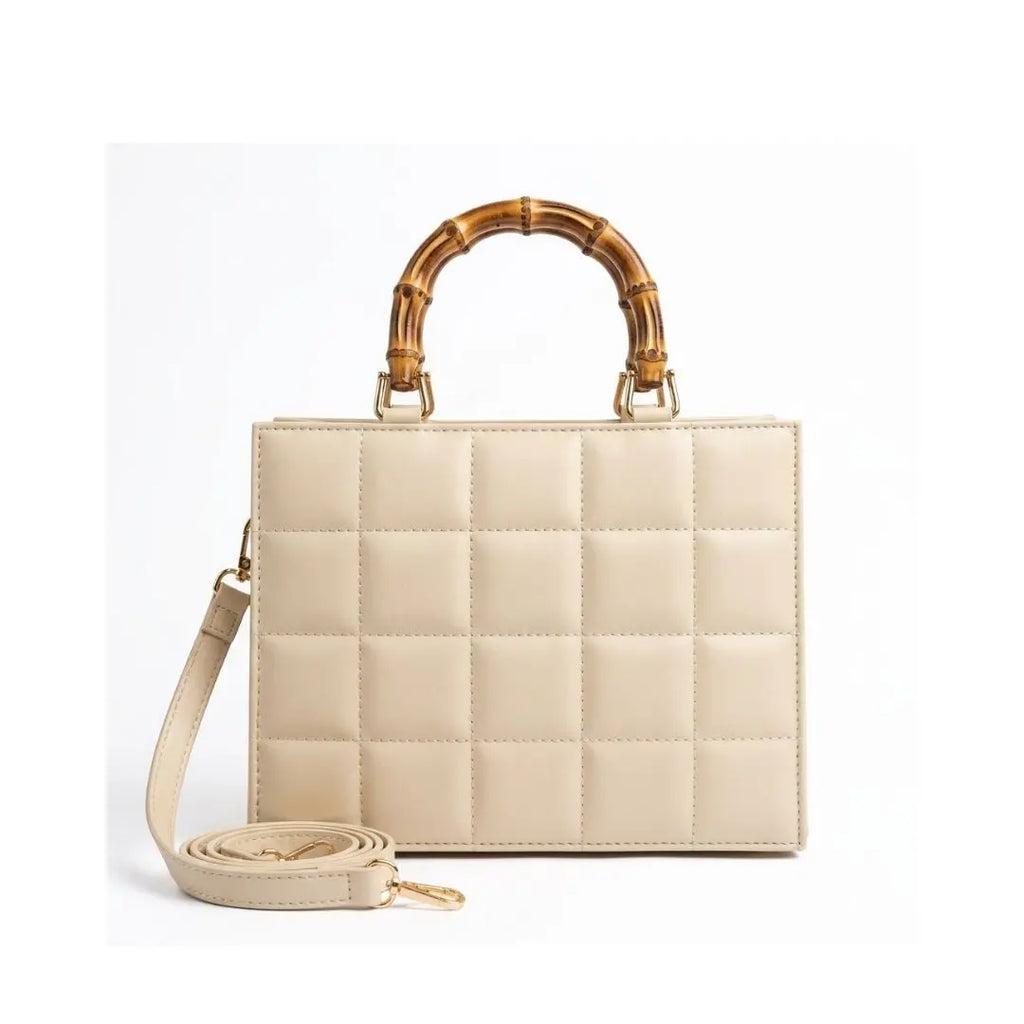 Cavelle Quilted Square Satchel
