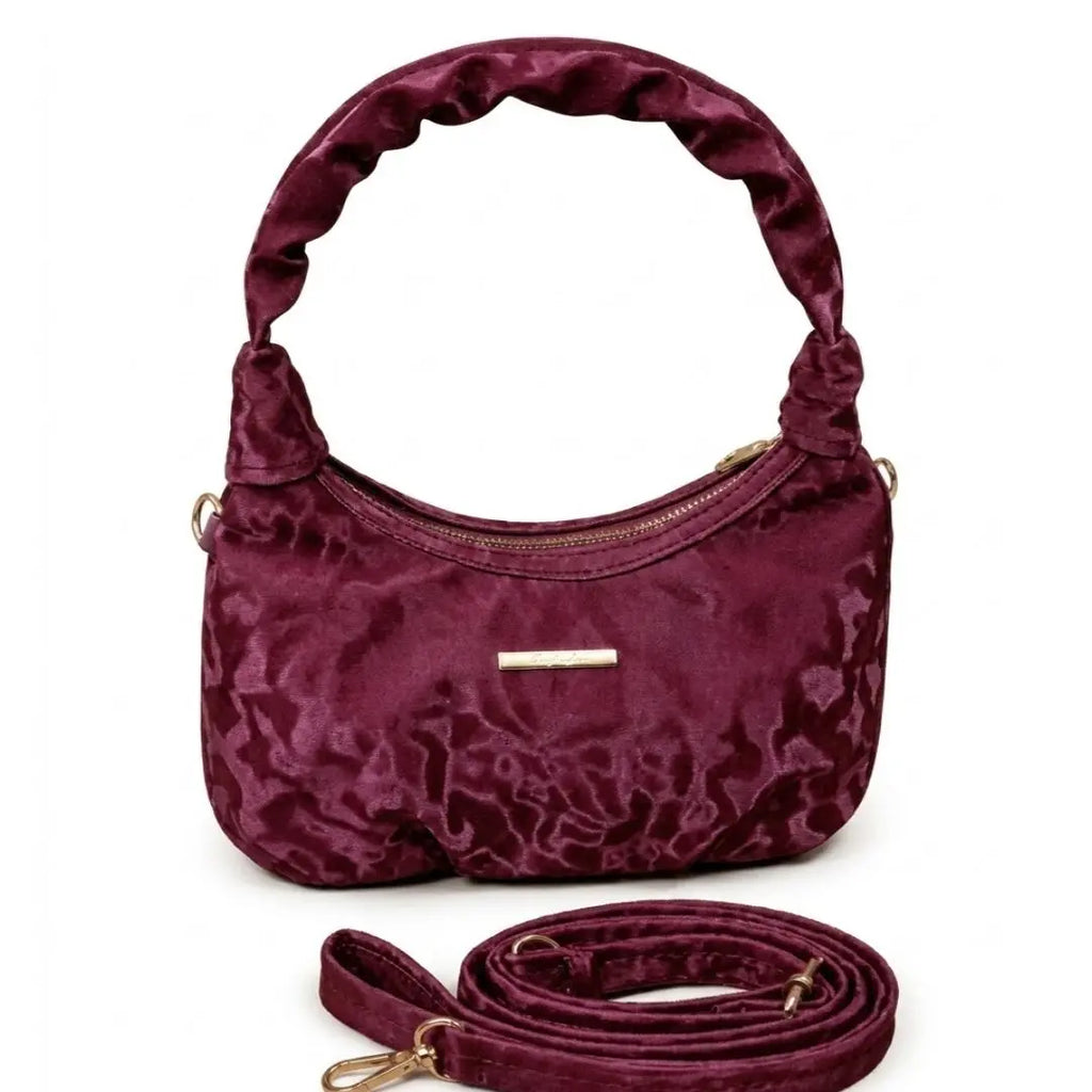 Seraphina Ruched Hobo Bag
