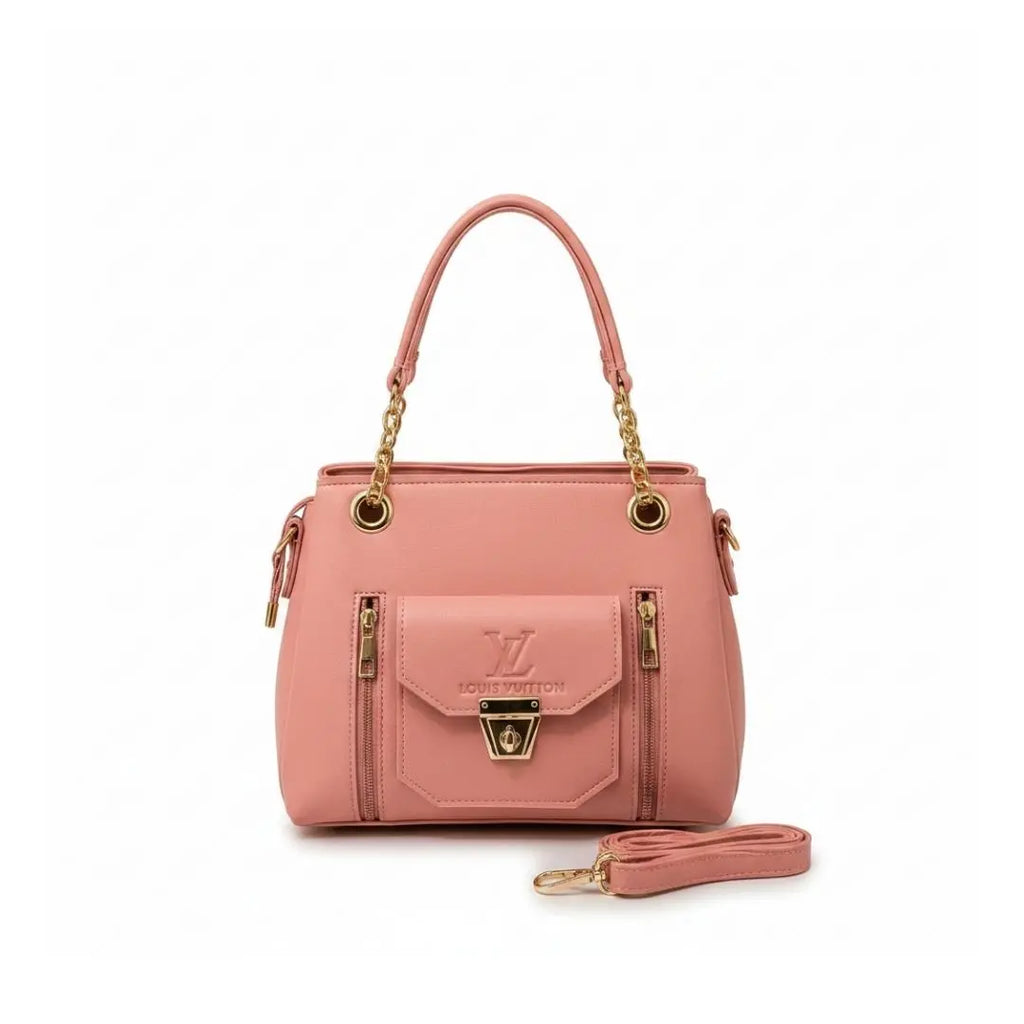 Luxe Verena Structured Satchel Bag