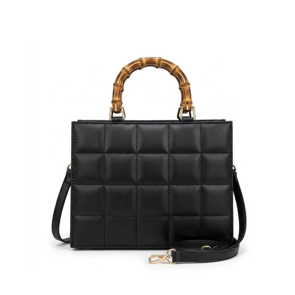 Cavelle Quilted Square Satchel