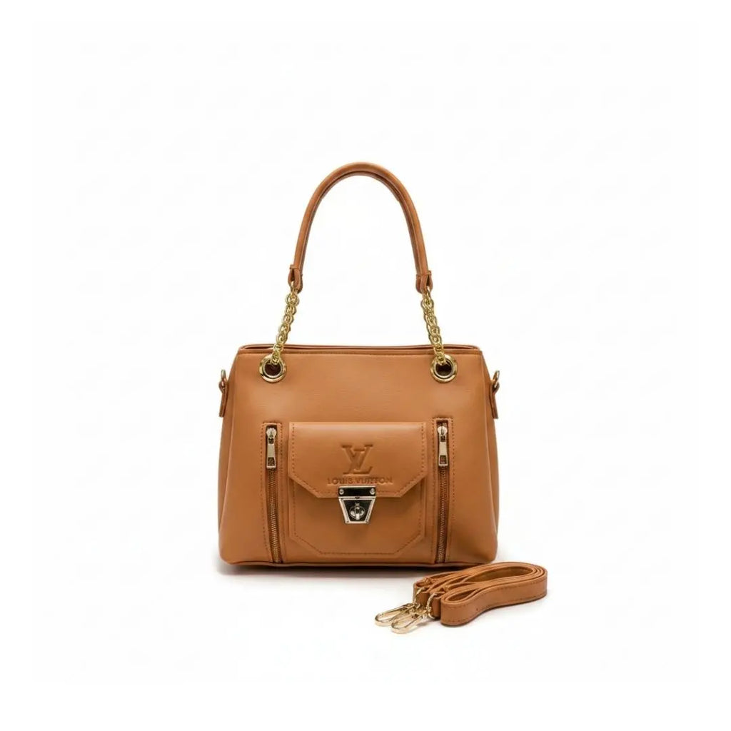 Luxe Verena Structured Satchel Bag