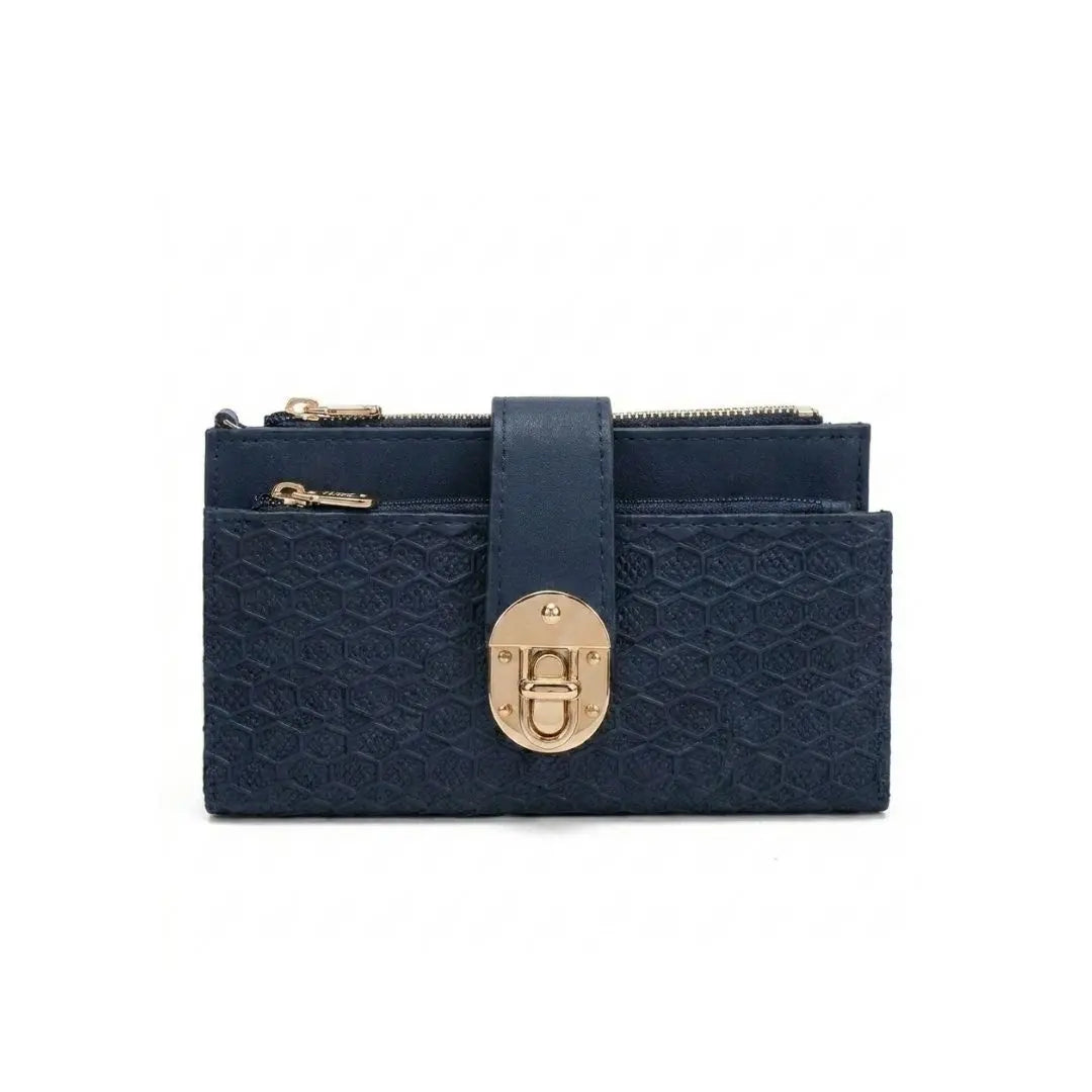 Lunara Luxe Multi-Zip Wristlet Clutch