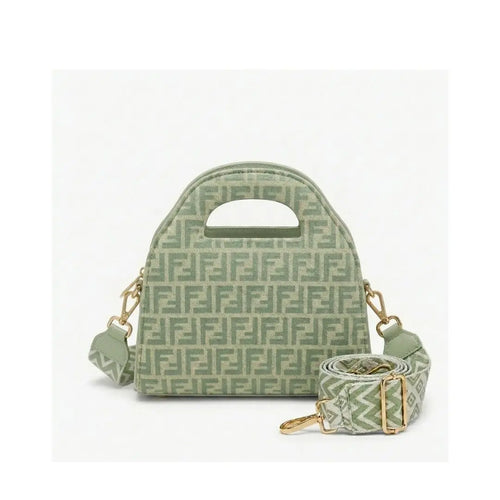 Aurelle Monogram Dome Satchel